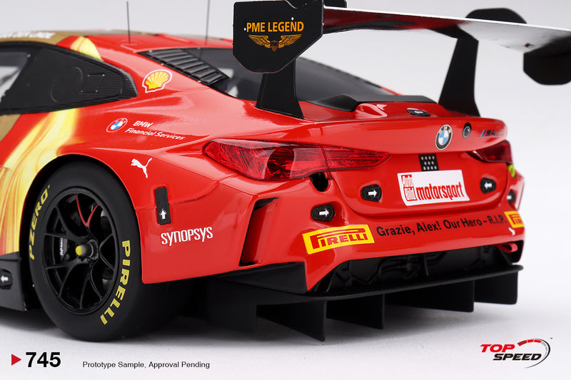 Load image into Gallery viewer, BMW M4 (G82) GT3 EVO #3 SCHUBERT MOTORSPORT DTM ZANVOORT RACE 2 WINNER 2026 TOP SPEED 1:18
