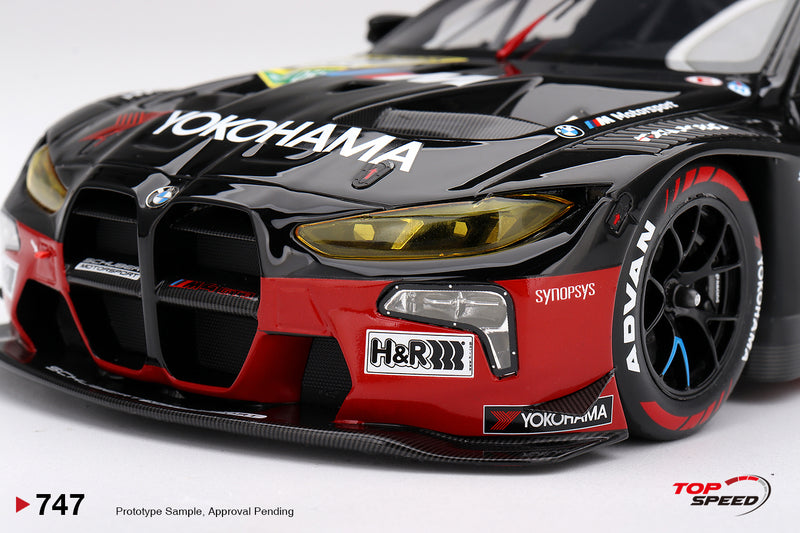 Load image into Gallery viewer, BMW M4 (G82) GT3 EVO #77 SCHUBERT MOTORSPORT NURBURGRING 24 HRS 2026 TOP SPEED 1:18
