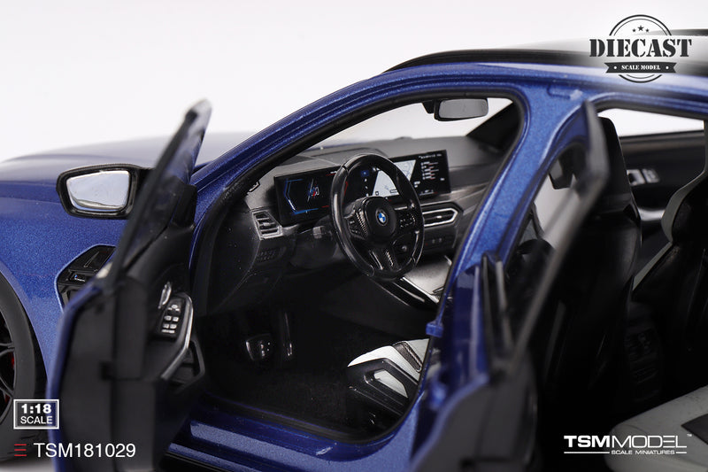 Load image into Gallery viewer, Bmw M3 TOURING (G81) PORTIMAO BLUE METALLIC 2023 TSM Model 1:18
