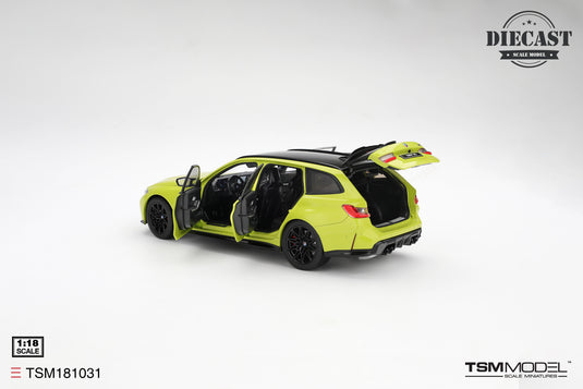 BMW M3 TOURING (G81) SAO PAULO YELLOW SOLID 2023 TSM Model 1:18