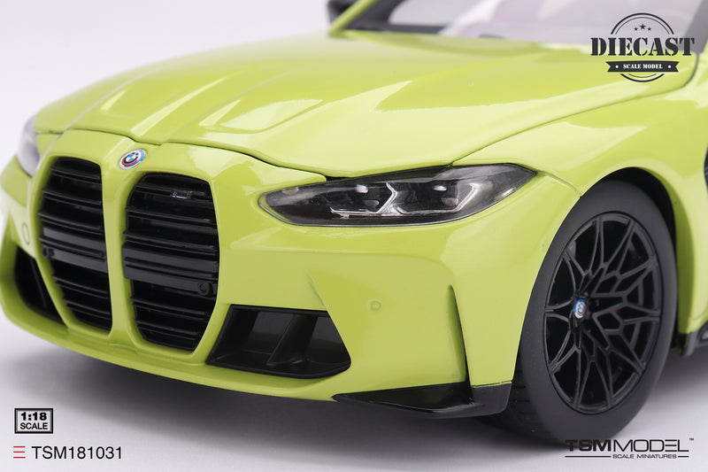 Load image into Gallery viewer, BMW M3 TOURING (G81) SAO PAULO YELLOW SOLID 2023 TSM Model 1:18
