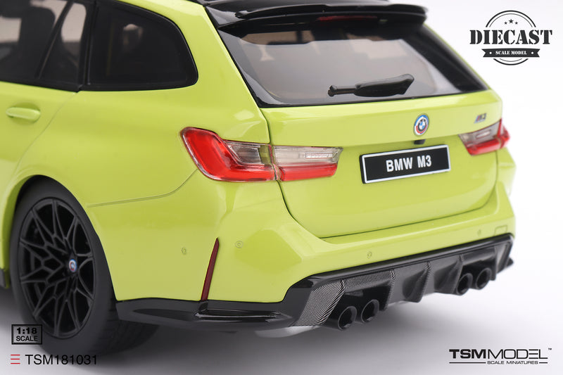 Load image into Gallery viewer, BMW M3 TOURING (G81) SAO PAULO YELLOW SOLID 2023 TSM Model 1:18

