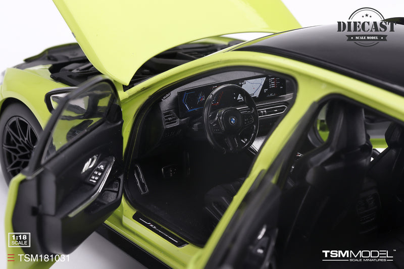 Load image into Gallery viewer, BMW M3 TOURING (G81) SAO PAULO YELLOW SOLID 2023 TSM Model 1:18

