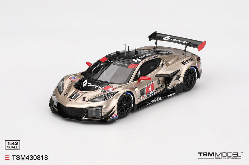 Load image into Gallery viewer, Chevrolet CORVETTE Z06 GT3.R #4 CORVETTE RACING BY PRATT MILLER MOTORSPORTS SEBRING 12 HRS 2024 TSM Model 1:43
