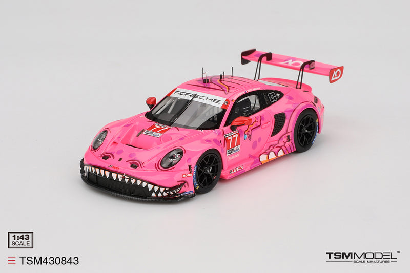 Load image into Gallery viewer, Porsche 911 (992) GT3 R #77 AO RACING ROAD AMERICA 2024 TSM Model 1:43
