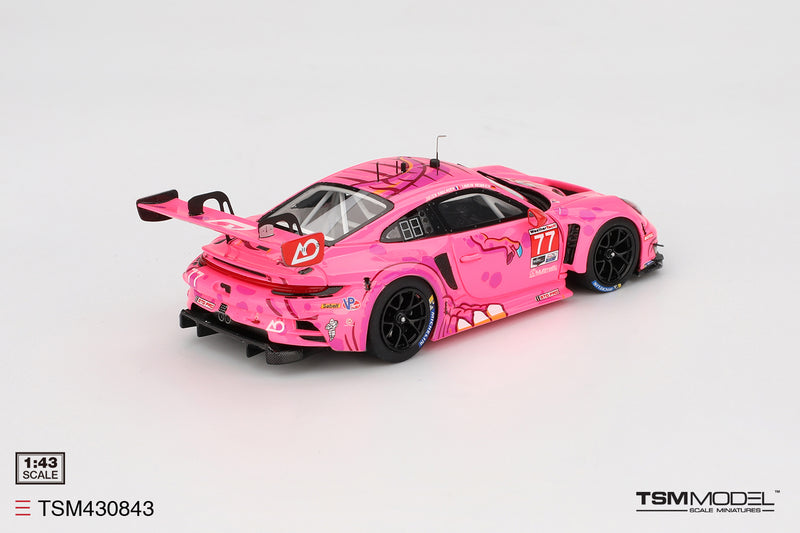 Load image into Gallery viewer, Porsche 911 (992) GT3 R #77 AO RACING ROAD AMERICA 2024 TSM Model 1:43
