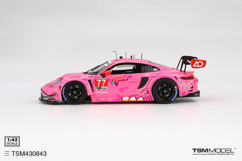 Load image into Gallery viewer, Porsche 911 (992) GT3 R #77 AO RACING ROAD AMERICA 2024 TSM Model 1:43
