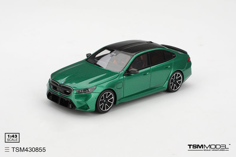 Chargez l'image dans la visionneuse de la galerie, Bmw M5 (G99) VERT MÉTALLISÉ ÎLE DE MAN 2025 TSM Model 1:43
