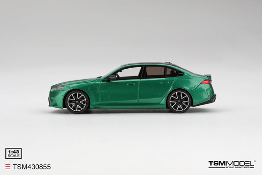 Bmw M5 (G99) VERT MÉTALLISÉ ÎLE DE MAN 2025 TSM Model 1:43