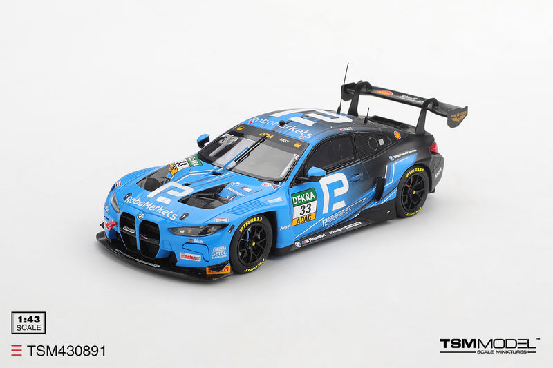 Chargez l'image dans la visionneuse de la galerie, BMW M4 GT3 EVO n°33 SCHUBERT MOTORSPORT DTM ZANDVOORT VAINQUEUR COURSE 1 2025 TSM Model 1:43
