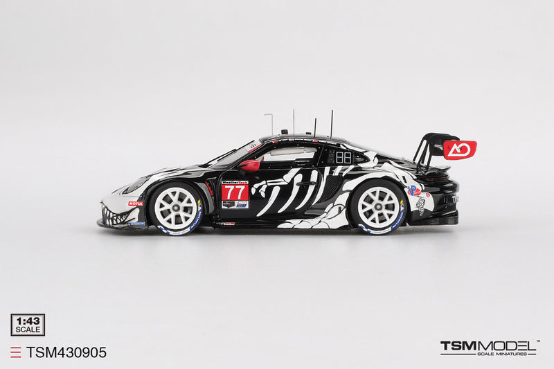 Load image into Gallery viewer, Porsche 911 (992) GT3 R #77 GTD PRO AO RACING PETIT LE MANS 2025 TSM Model 1:43
