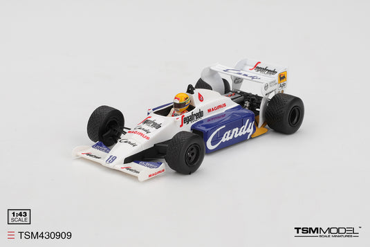 Toleman TG184 #19 AYRTON SENNA MONACO GRAND PRIX 2ND PLACE 1984 TSM Model 1:43