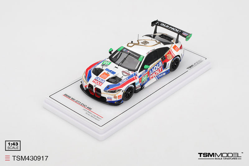 Chargez l'image dans la visionneuse de la galerie, Bmw M4 (G82) GT3 EVO n°96 TURNER MOTORSPORT GRAND PRIX DE LONG BEACH 2025 TSM Model 1:43
