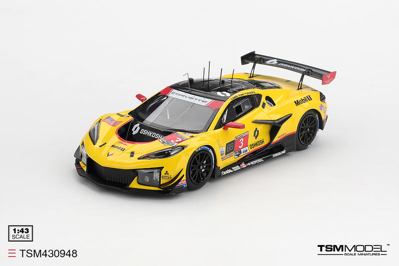 Chargez l'image dans la visionneuse de la galerie, CHEVROLET CORVETTE Z06 GT3.R #3 CORVETTE RACING BY PRATT MILLER MOTORSPORTS DAYTONA 24 HRS 2026 TSM Model 1:43

