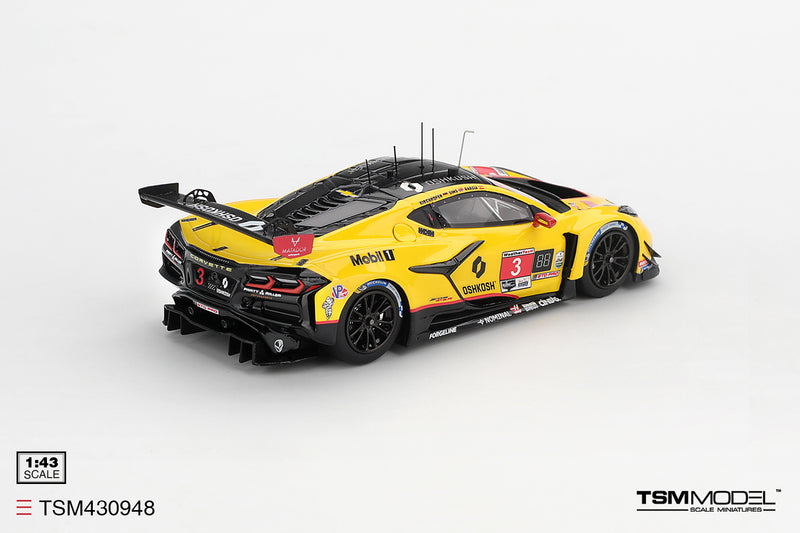 Chargez l'image dans la visionneuse de la galerie, CHEVROLET CORVETTE Z06 GT3.R #3 CORVETTE RACING BY PRATT MILLER MOTORSPORTS DAYTONA 24 HRS 2026 TSM Model 1:43
