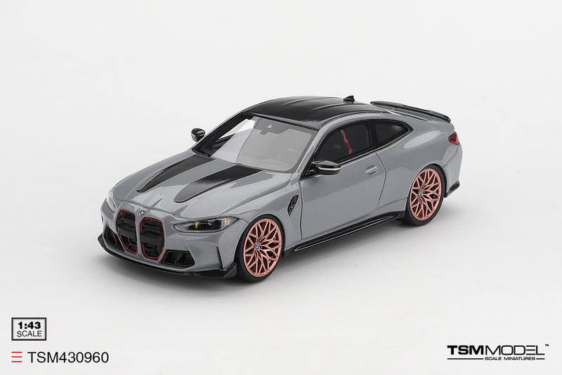 Laad de afbeelding in de Gallery-viewer, BMW M4 (G82) BROOKLYN GRIJS 2024 TSM Model 1:43
