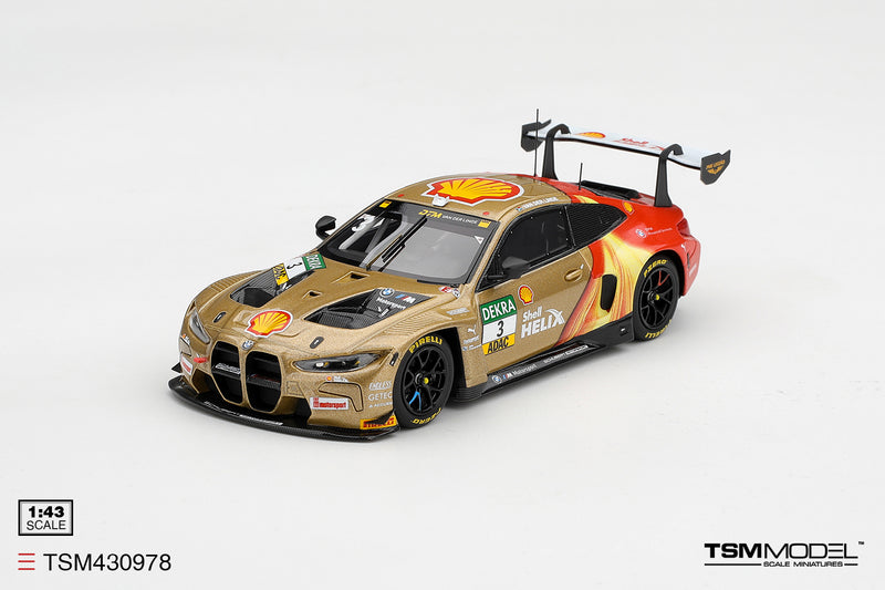 Load image into Gallery viewer, BMW M4 (G82) GT3 EVO #3 SCHUBERT MOTORSPORT DTM ZANVOORT RACE 2 WINNER 2026 TSM Model 1:43
