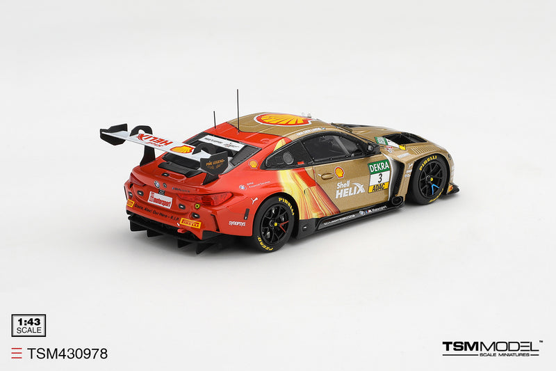 Load image into Gallery viewer, BMW M4 (G82) GT3 EVO #3 SCHUBERT MOTORSPORT DTM ZANVOORT RACE 2 WINNER 2026 TSM Model 1:43
