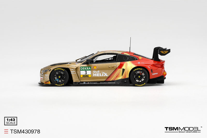 Load image into Gallery viewer, BMW M4 (G82) GT3 EVO #3 SCHUBERT MOTORSPORT DTM ZANVOORT RACE 2 WINNER 2026 TSM Model 1:43

