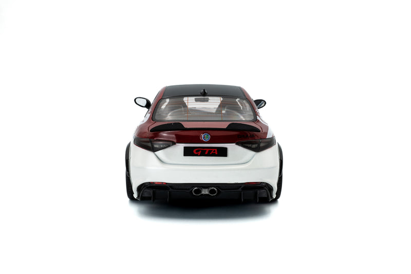 Load image into Gallery viewer, Alfa Romeo GIULIA GTA-M BIANCO I ROSSO WHITE 2023 SOLIDO 1:18
