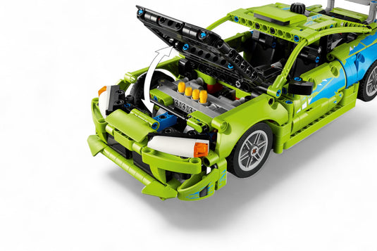 MITSUBISHI ECLIPSE GROEN FAST&FURIOUS LEGO TECHNIC