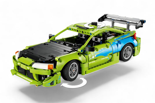 MITSUBISHI ECLIPSE GROEN FAST&FURIOUS LEGO TECHNIC