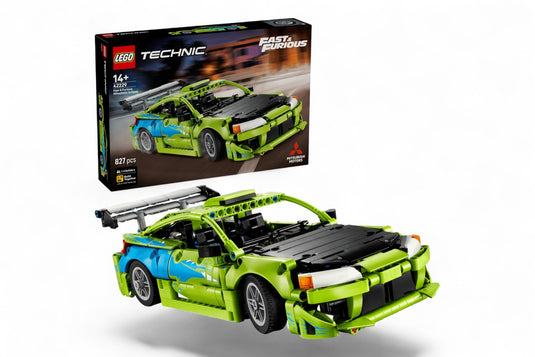 MITSUBISHI ECLIPSE GROEN FAST&FURIOUS LEGO TECHNIC