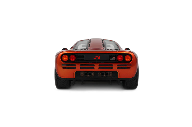 Load image into Gallery viewer, MCLAREN F1 ROADCAR MANSOUR ORANGE 1992 GT SPIRIT 1:18
