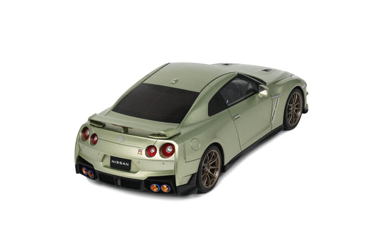 NISSAN GT-R (R35) PREMIUM EDITION T-SPEC MILLENNIUM JADE 2024 GT SPIRIT 1:18