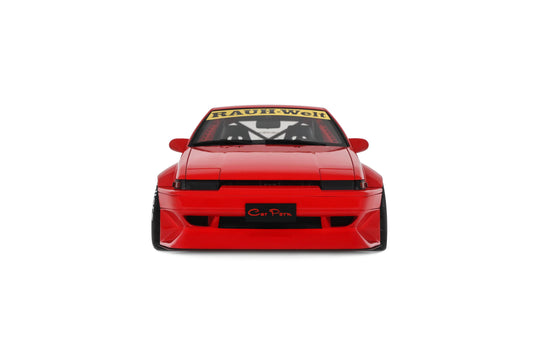 TOYOTA AE86 SPRINTER TRUENO CARROSSERIE LARGE ROUGE 1986 OTTOmobile 1:18