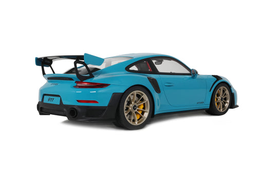 PORSCHE 911 [991.2] GT2 RS MIAMI BLAUW 2018 GT SPIRIT 1:12