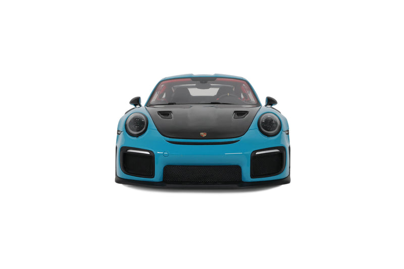 Laad de afbeelding in de Gallery-viewer, PORSCHE 911 [991.2] GT2 RS MIAMI BLAUW 2018 GT SPIRIT 1:12
