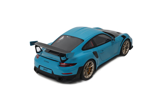 PORSCHE 911 [991.2] GT2 RS MIAMI BLAUW 2018 GT SPIRIT 1:12