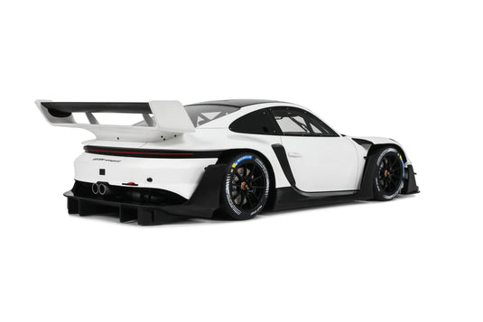 PORSCHE 911 (992.1) GT3 R RENNSPORT BLANC 2023 GT SPIRIT 1:18