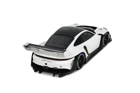 PORSCHE 911 (992.1) GT3 R RENNSPORT BLANC 2023 GT SPIRIT 1:18
