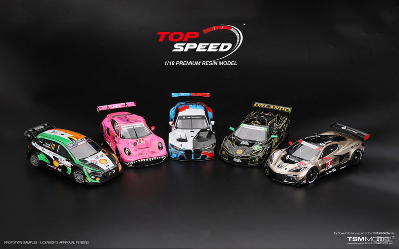 Load image into Gallery viewer, Bmw M4 (G82) GT3 EVO PRESENTATION 2024 TOP SPEED 1:18
