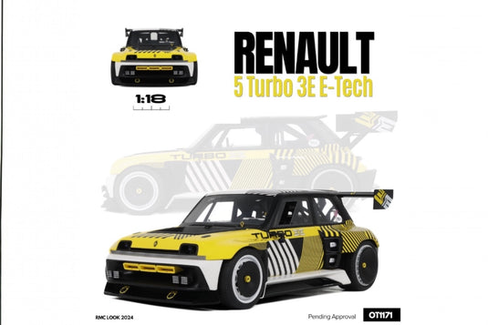 Renault 5 TURBO 3E E-TECH RMC LOOK 2024 OTTOmobile 1:18