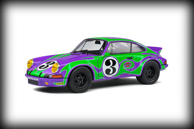 Load image into Gallery viewer, Porsche PURPLE HIPPY TRIBUTE 1973 SOLIDO 1:18
