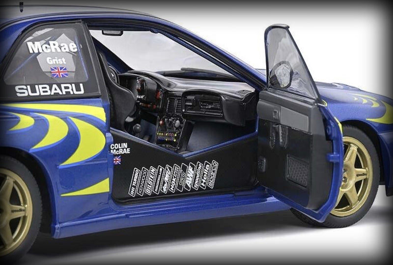Chargez l&#39;image dans la visionneuse de la galerie, &lt;transcy&gt;Subaru IMPREZA 22B Nr.3 RALLY MONTE CARLO 1998 SOLIDO 1:18&lt;/transcy&gt;
