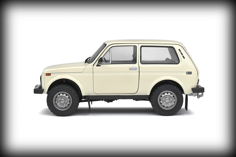 Chargez l&#39;image dans la visionneuse de la galerie, &lt;tc&gt;Lada NIVA Cream White 1980 SOLIDO 1:18&lt;/tc&gt;
