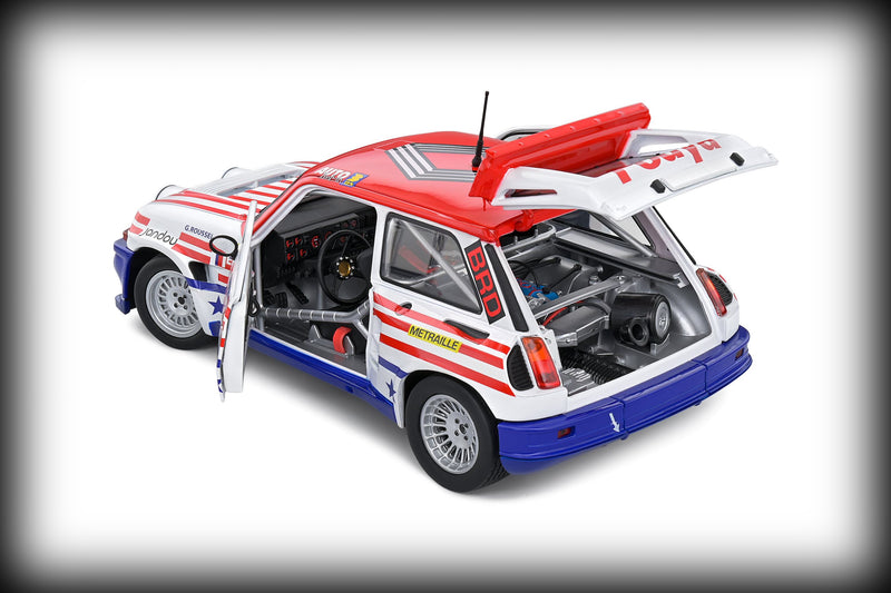 Laad de afbeelding in de Gallery-viewer, &lt;tc&gt;Renault 5 MAXI RALLYCROSS 1987 - G.ROUSSEL Nr.6 SOLIDO 1:18&lt;/tc&gt;
