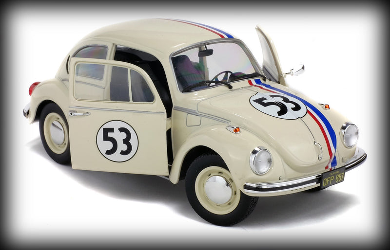 Laad de afbeelding in de Gallery-viewer, &lt;tc&gt;Volkswagen Beetle 1303 Racer 53 1973 SOLIDO 1:18&lt;/tc&gt;
