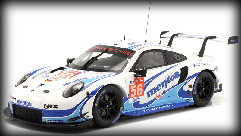 Load image into Gallery viewer, Porsche 911 RSR MENTOS Nr.56 24H LE MANS 2020 IXO 1:18
