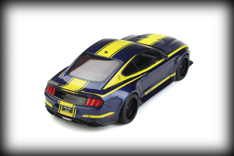 Laad de afbeelding in de Gallery-viewer, &lt;tc&gt;Ford MUSTANG SHELBY SUPER SNAKE BLUE HORNET 2021 GT SPIRIT 1:18&lt;/tc&gt;
