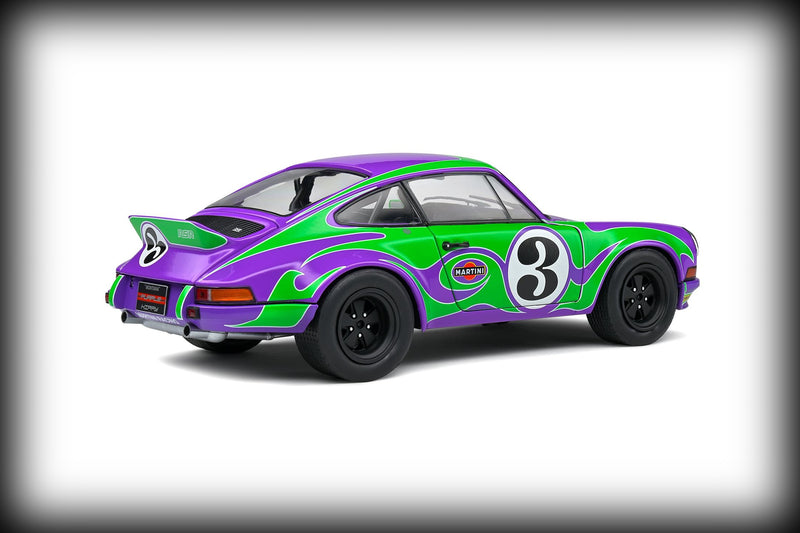 Chargez l&#39;image dans la visionneuse de la galerie, &lt;tc&gt;Porsche PURPLE HIPPY TRIBUTE 1973 SOLIDO 1:18&lt;/tc&gt;
