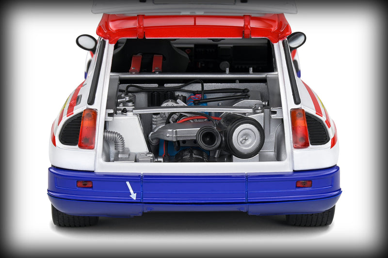 Laad de afbeelding in de Gallery-viewer, &lt;tc&gt;Renault 5 MAXI RALLYCROSS 1987 - G.ROUSSEL Nr.6 SOLIDO 1:18&lt;/tc&gt;
