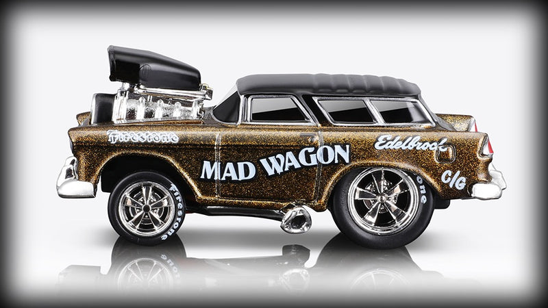 Laad de afbeelding in de Gallery-viewer, Chevrolet NOMAD GASSER 1955 Nr.15 MAISTO 1:64 (6835450708073)
