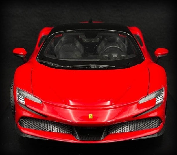 Chargez l&#39;image dans la visionneuse de la galerie, &lt;tc&gt;Ferrari SF90 STRADALE HYBRID SPIDER 2020 BBURAGO FERRARI 1:18&lt;/tc&gt;
