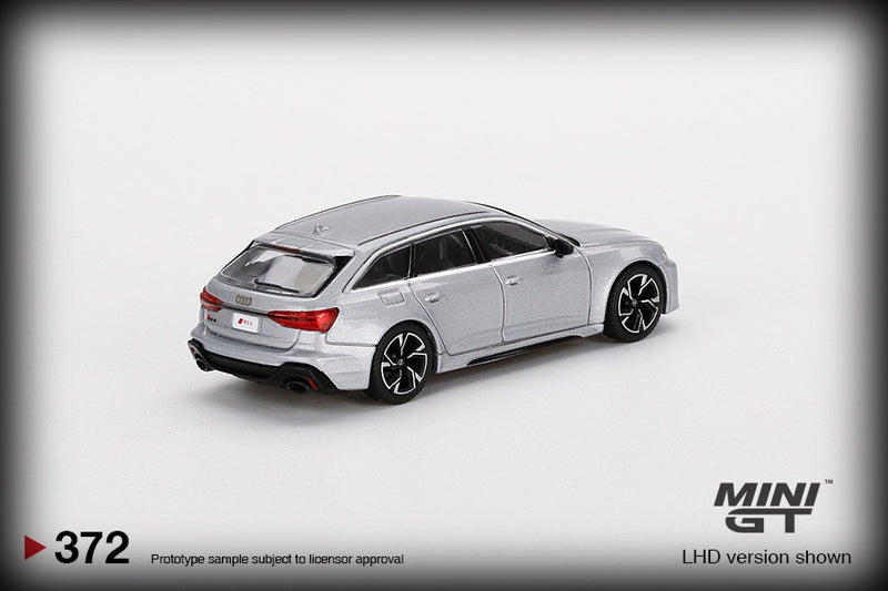 Laad de afbeelding in de Gallery-viewer, Audi RS 6 AVANT (LHD) MINI GT 1:64
