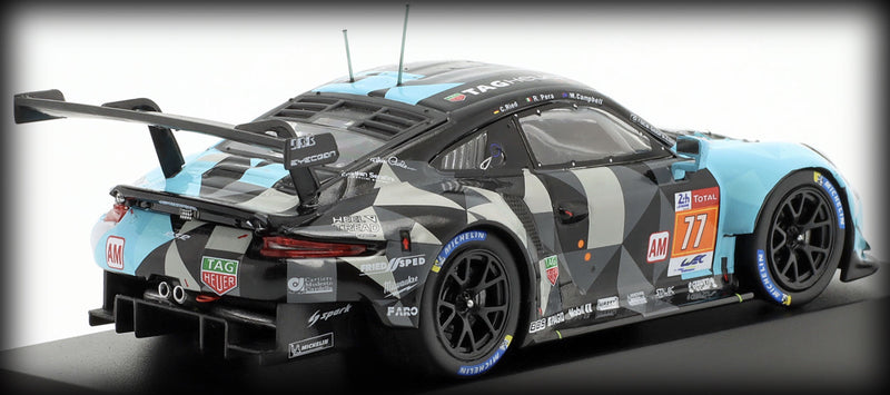 Laad de afbeelding in de Gallery-viewer, Porsche 911 RSR DEMPSEY-PROTON RACING Nr.77 2nd LMGTE-AM 24H LE MANS 2020 IXO 1:43

